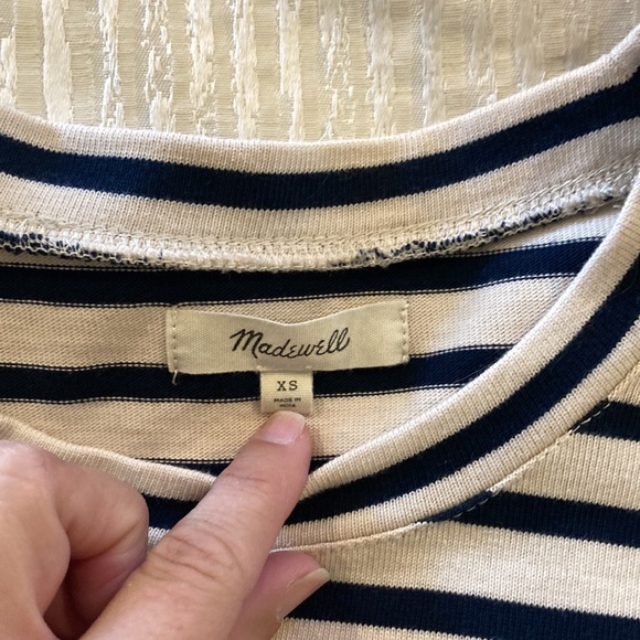 Madewell bell sleeved top - Picture 3 of 7